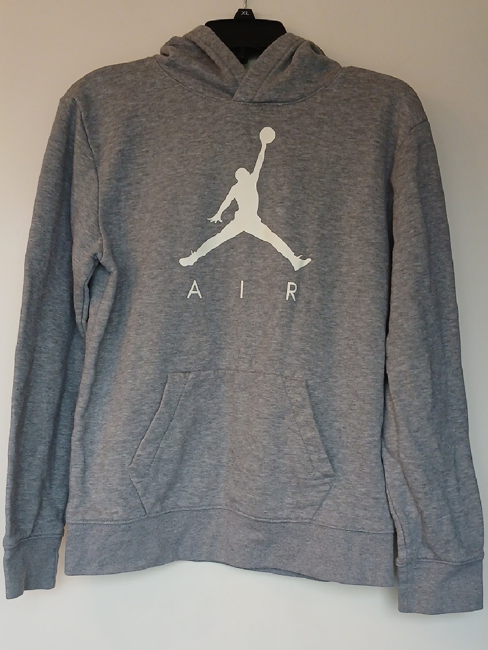 Nike Air Jordan Gray Hoodie Size XL